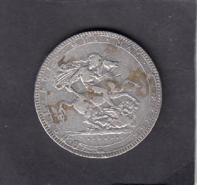 Beschrijving: 1 Crown  GEORGIUS III  LIX  